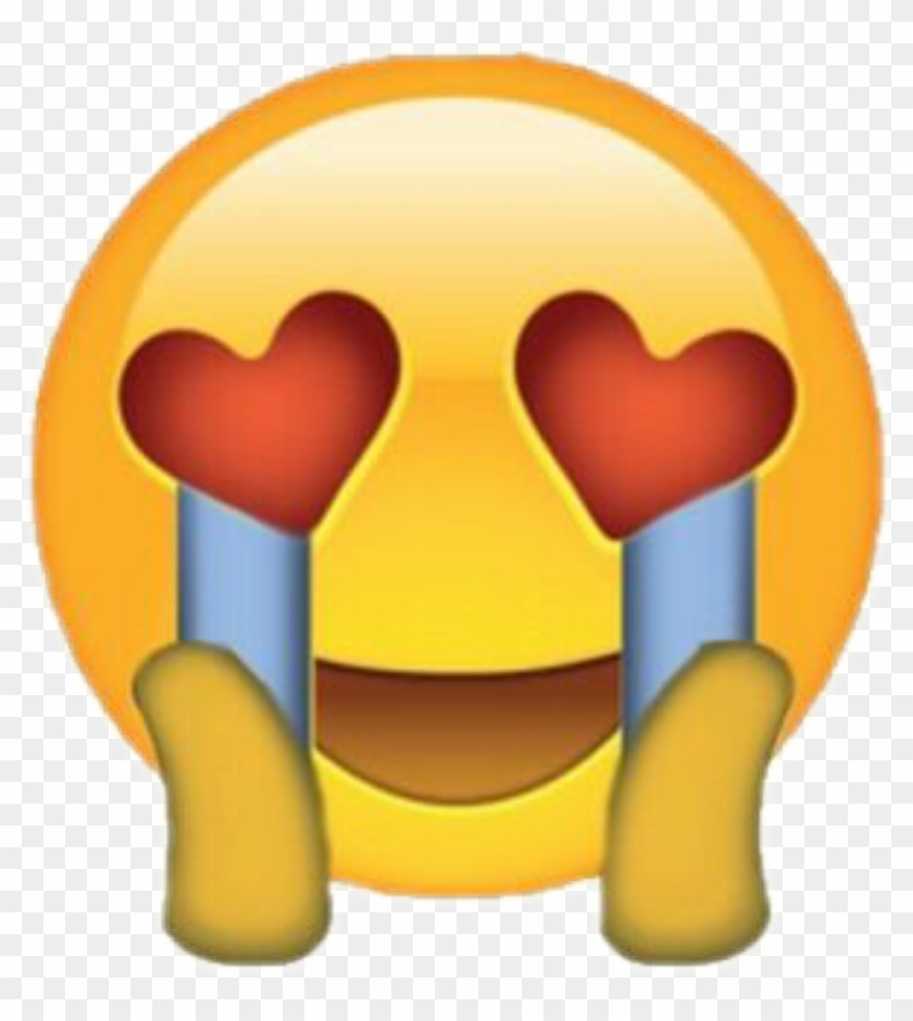 Emoji Love Heart Crying Tears Omg Cute - Emoji Llorando De Emocion #1649390