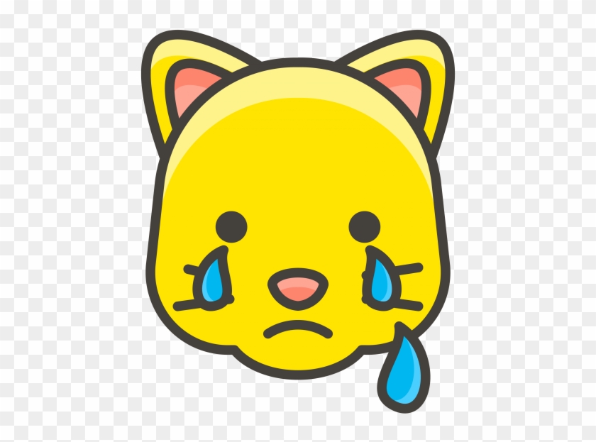 Crying Cat Face Emoji - Emoji .png #1649404