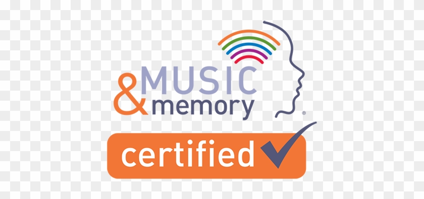 We Are Proud Members Of The Following Organizations - Music And Memory Certified #1649556