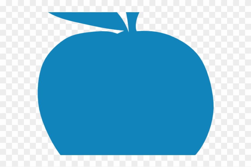 Turquoise Clipart Apple - Turquoise Clipart Apple #1649726
