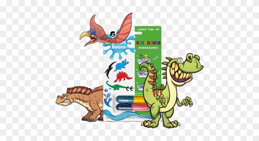Dinosaur Bath Beans - Cartoon #1649754