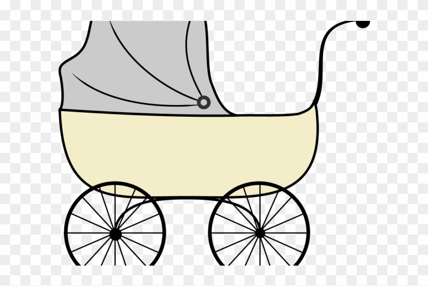 Wagon Clipart Buggy - Baby Carriage Clipart Png #1649838