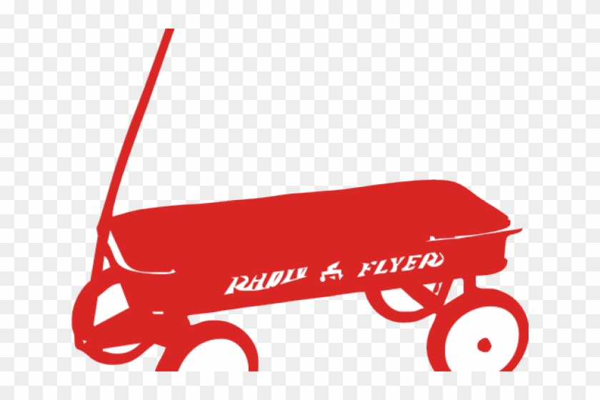 Wagon Clipart Transparent - Red Wagon #1649849