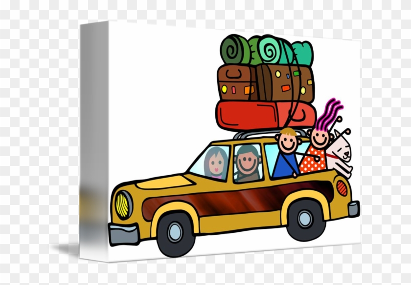 Cartoon Packed Car #1649852