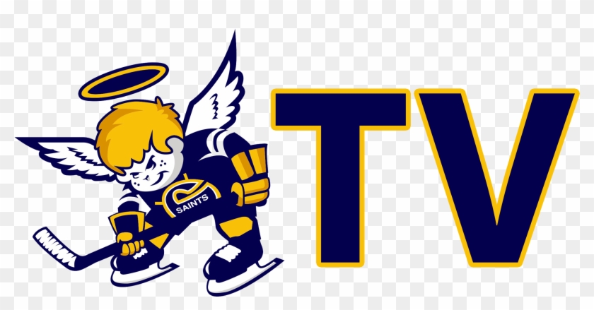 Saints Tv Game 3 Wrap Up - Spruce Grove Saints Logo #1649939
