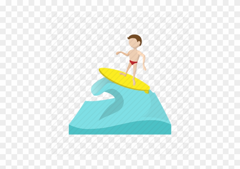 Cartoon Surfer - Surfing #1649955