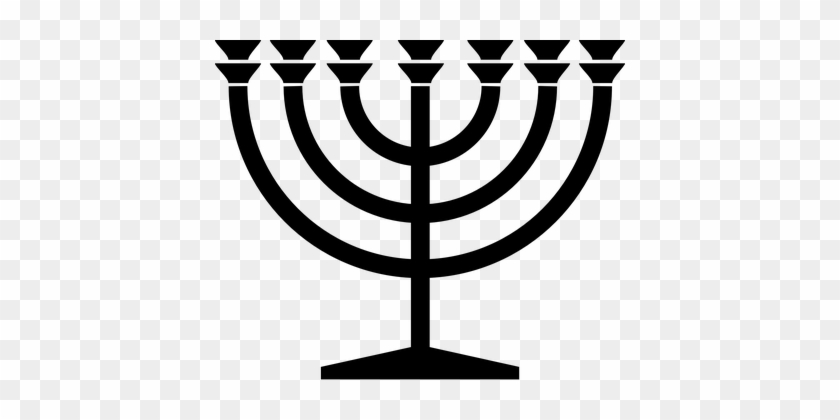 Menorah, Jewish, Candle, Judaism - Menorah Symbol #1650017