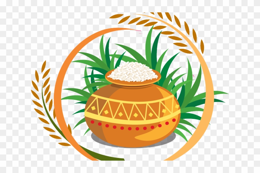 Agriculture Clipart Pongal - Happy Pongal Logo Png #1650025