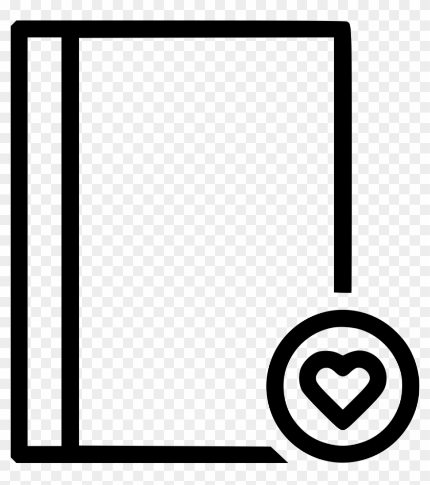 Book Favorite Read Notebook Heart Svg Png Icon Free - Book Favorite Read Notebook Heart Svg Png Icon Free #1650667