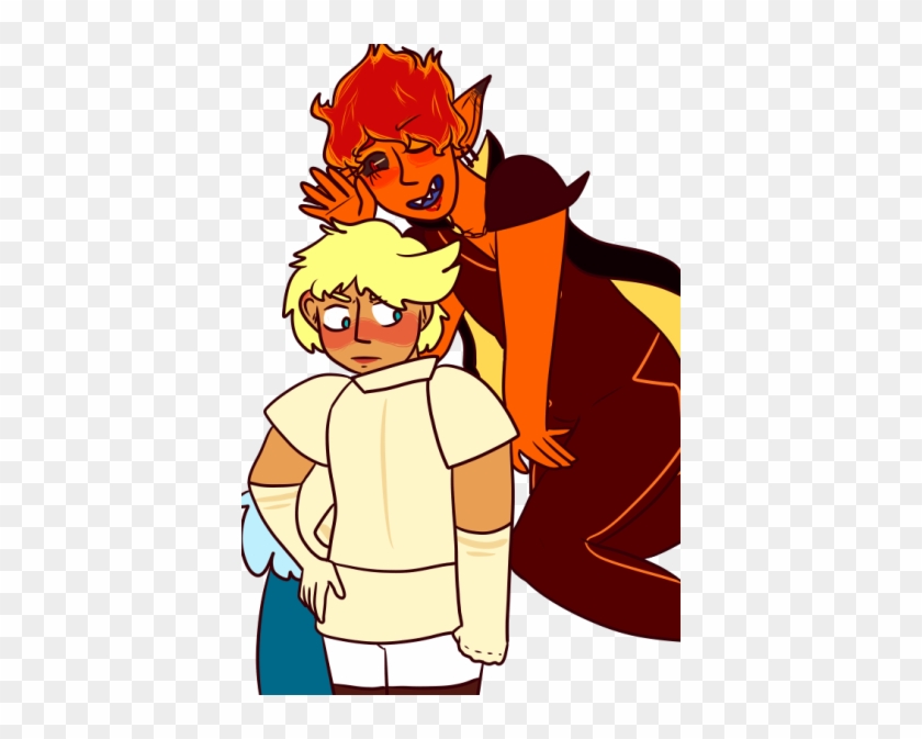 *knight Voice* Stupid Sexy Fire Spirit And His Stupid - Cartoon #1650699