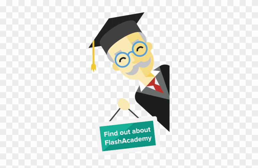 Learn Any Language With Flashacademy - Cartoon #1650704