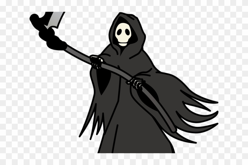 Grim Reaper Clipart Sad - Death Clipart #1650714