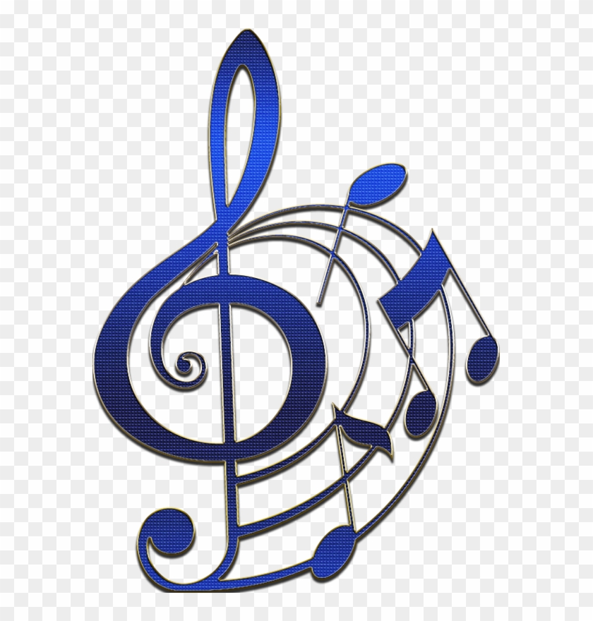 Note De Musique - Treble Clef Fancy Music Note #1650849