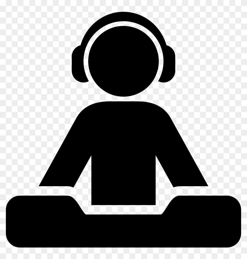 Dj Filled Icon - Dj Icon Png #1650854