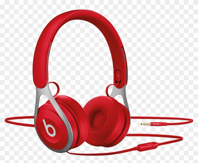 Beats Clipart Headset - Beats By Dr Dre Ep Headphones Red #1650871