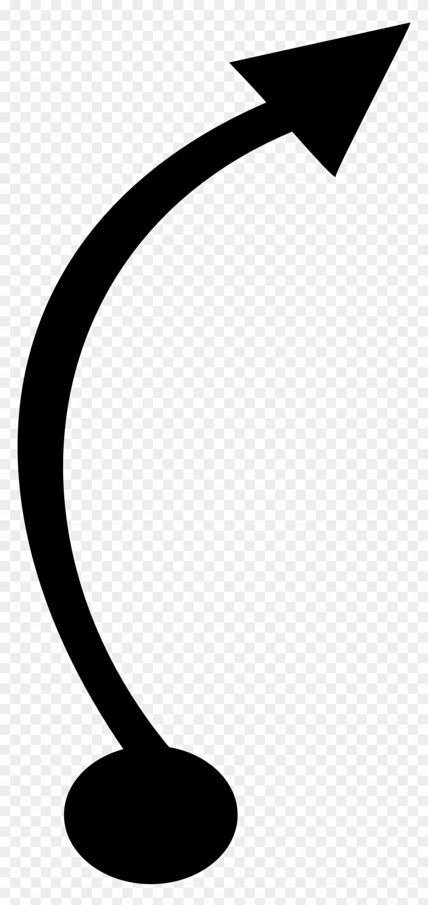 Clipart Curved Line - Vector De Curva Png #1650903