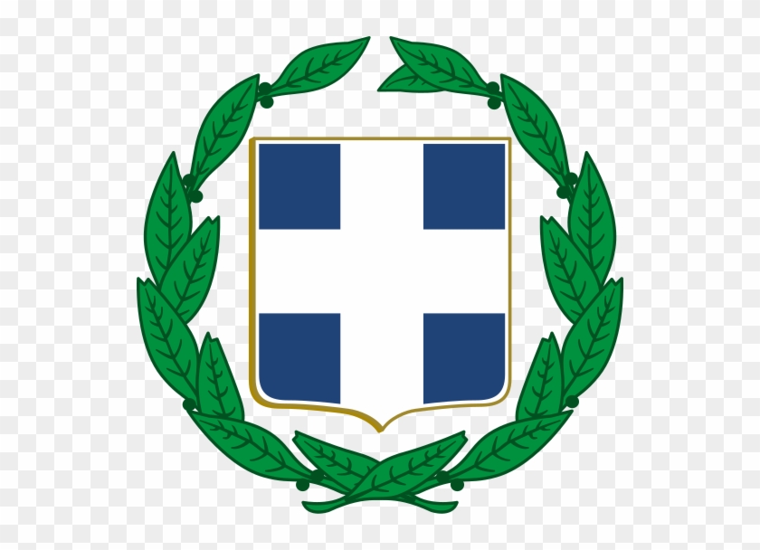 Coat Of Arms Of Greece - Byzantine Star And Crescent #1650957