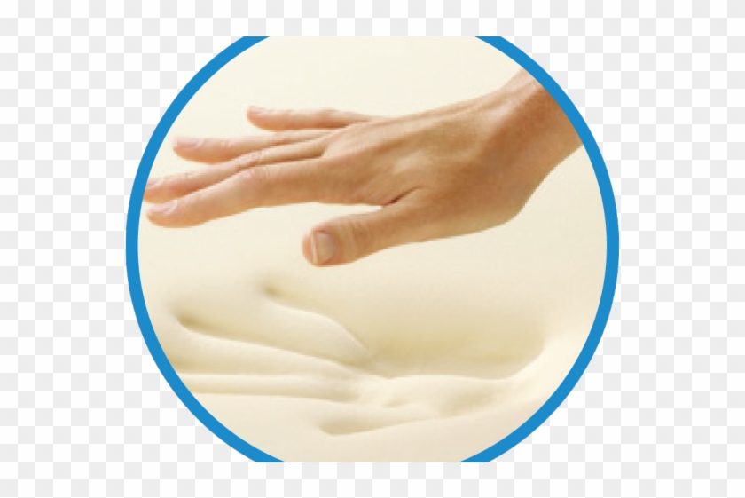 Pillow Clipart Foam - Memory Foam Mattress #1651041