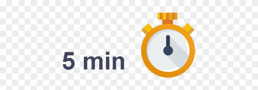 Minutes Timer Stock Illustration Illustration Minutes - 5 Minutes Icon Png #1651143