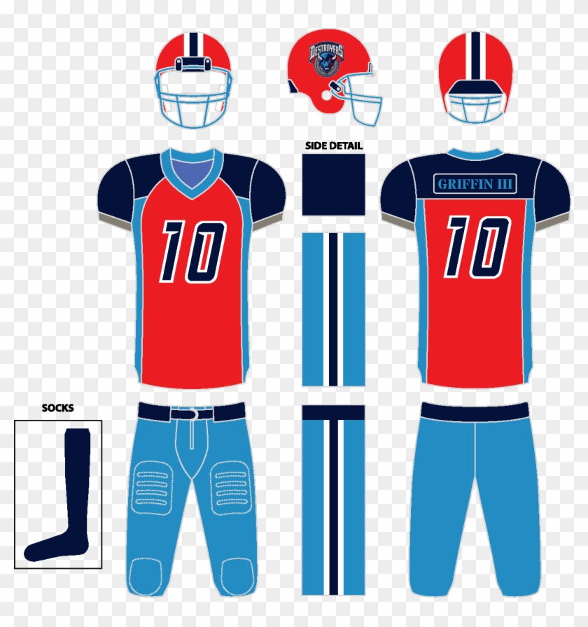 One Thing To Take Note Of, The Sleeves Are Too Small - Columbus Destroyers #1651251