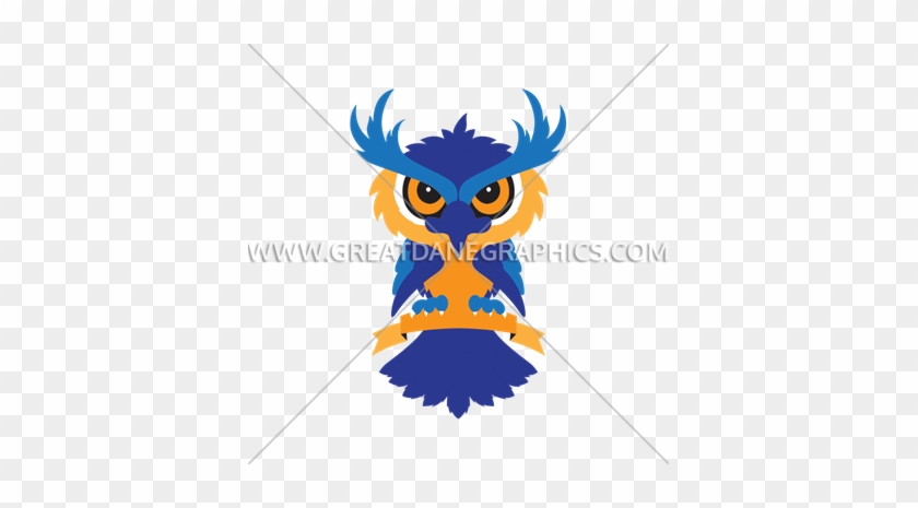 Cartoon Owl Mascot - Illustration #1651271