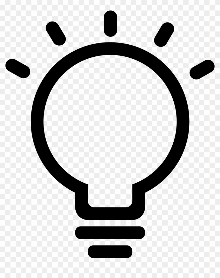 My Idea Comments - Idea Icon Clipart Png #1651367