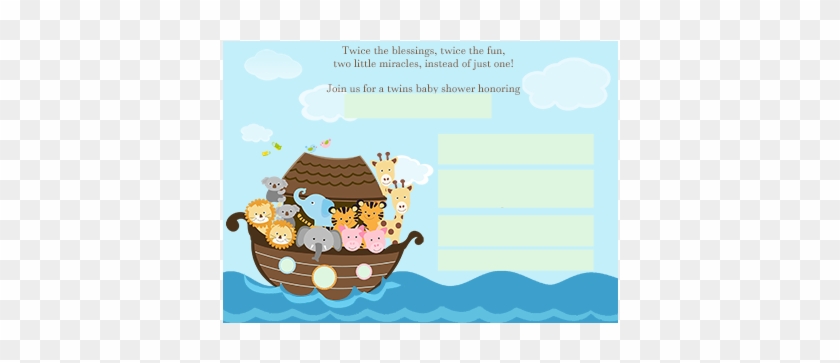 Error Message - Noah's Ark Baby Shower Invitation #1651398