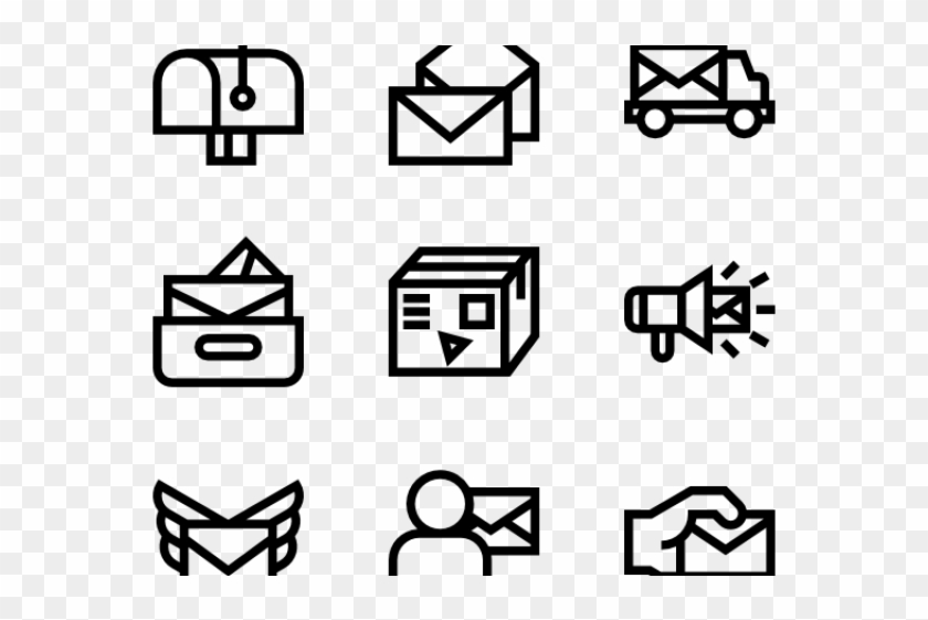 Mailbox Clipart Vector - Mailbox Clipart Vector #1651426