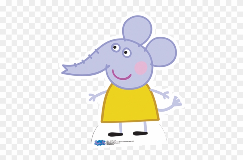 Emily Elephant Cardboard Cutout - Peppa Pig Characters Cutouts #1651448