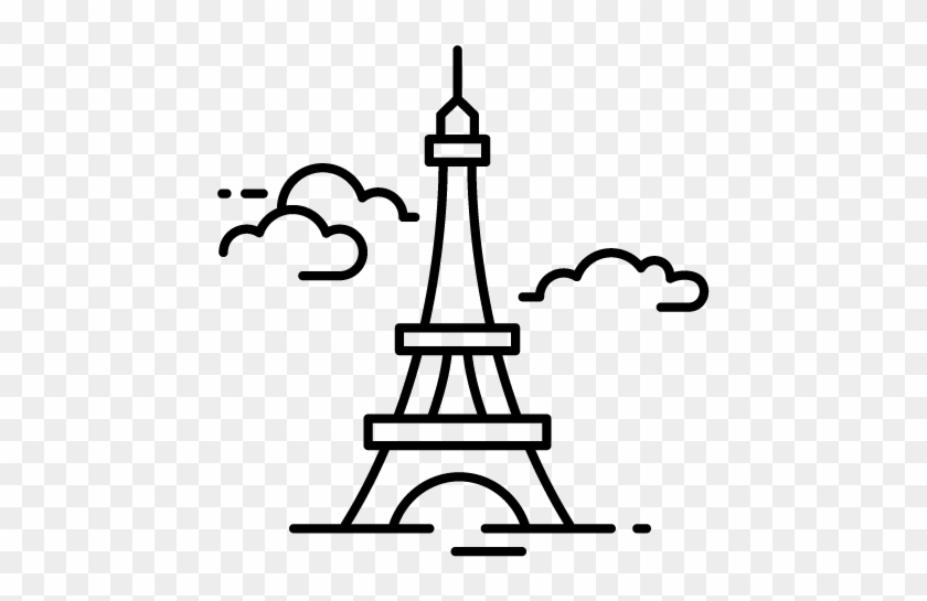Thank You For Visiting Today, And I Will See You A - Love Eiffel Tower Png #1651477