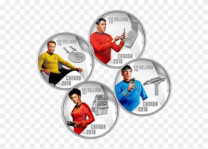 Canada 2016 Star Trek Silver $10 Coin Set - Star Trek: The Original Series #1651590