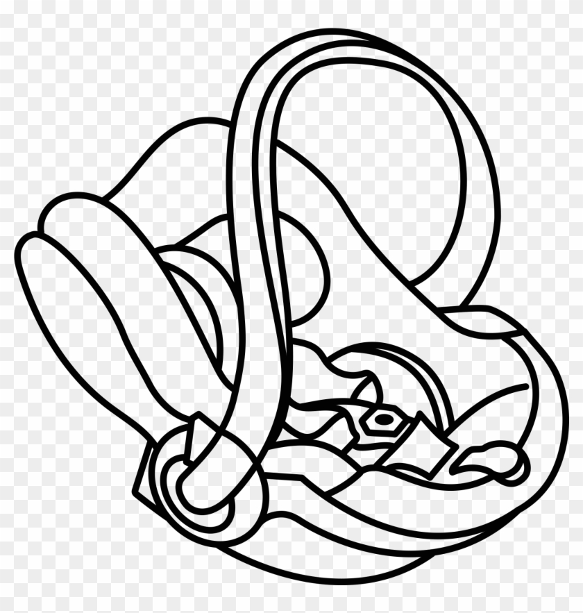 Choose Your Car Seat - Line Art #1651605