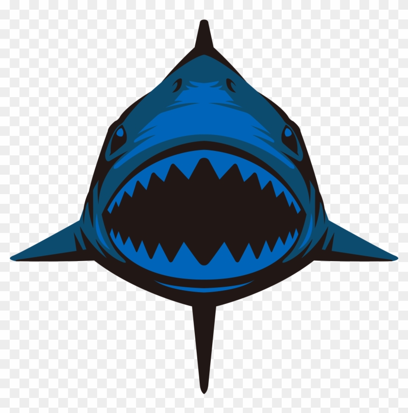 Hammerhead Shark Silhouette Png Clip Art Image - Shark Logo Transparent Background #1651747
