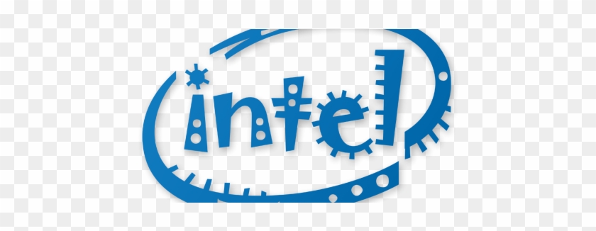 Intel Logo In Jokerman Font - Intel Logo In Jokerman Font #1651749