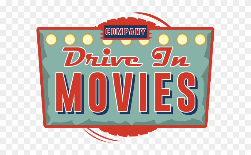 Candy Bar Clipart Movie Theatre - Drive In Movies Transparent #1651751