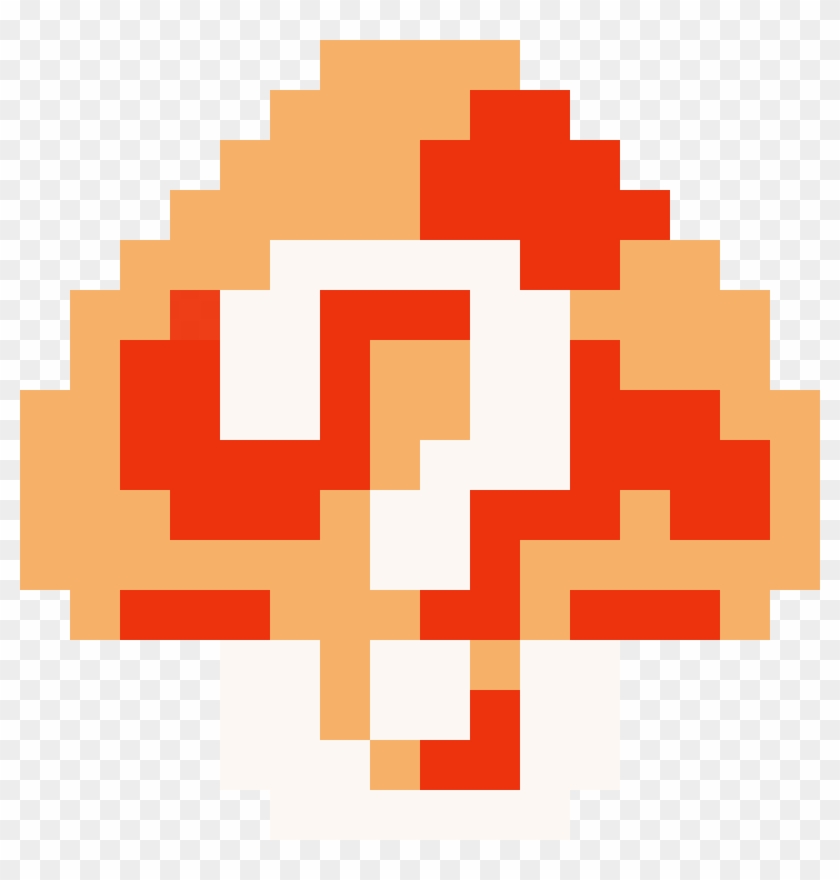 Super Mario Clipart Mystery Number - Super Mario Maker Mystery Mushroom #1651846