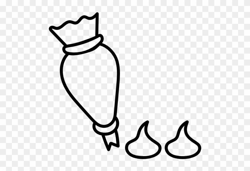 Pastry Bag Free Icon - Pastry Bag Free Icon #1651922
