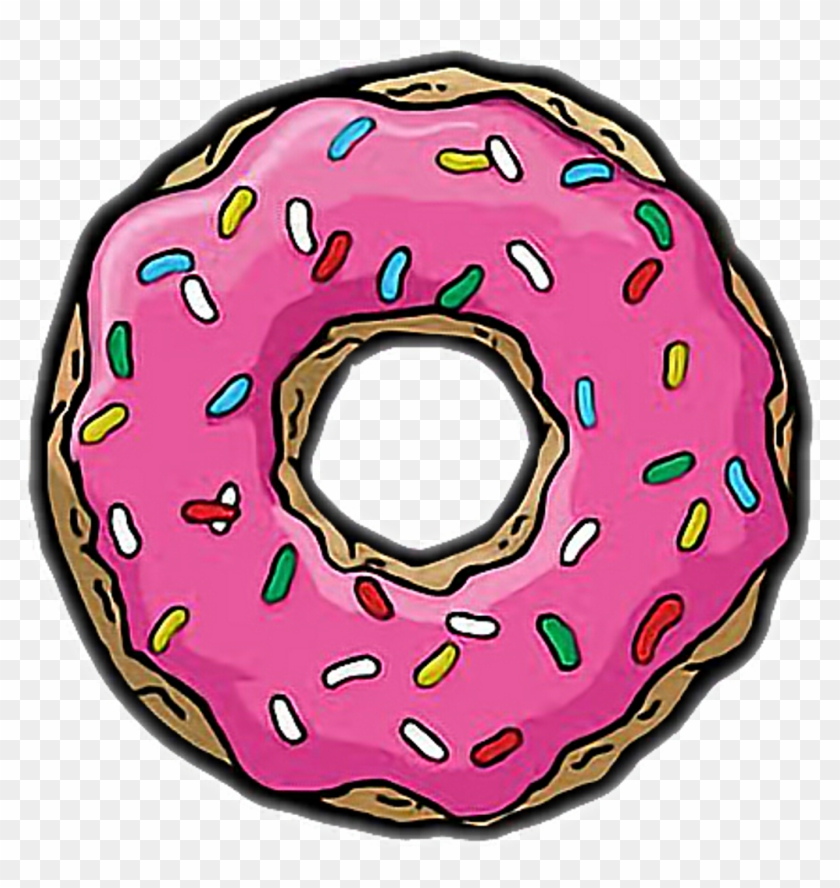 Donus Sticker - Simpsons Donut #1651929