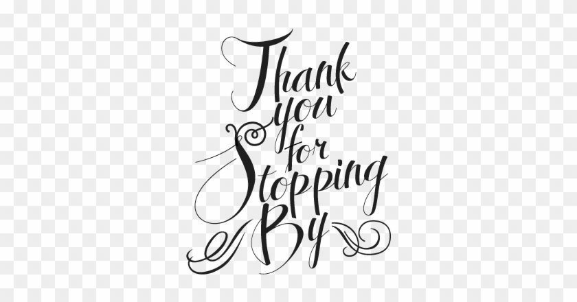 Sew Chatty - Thank You For Stopping By Quotes #1651938
