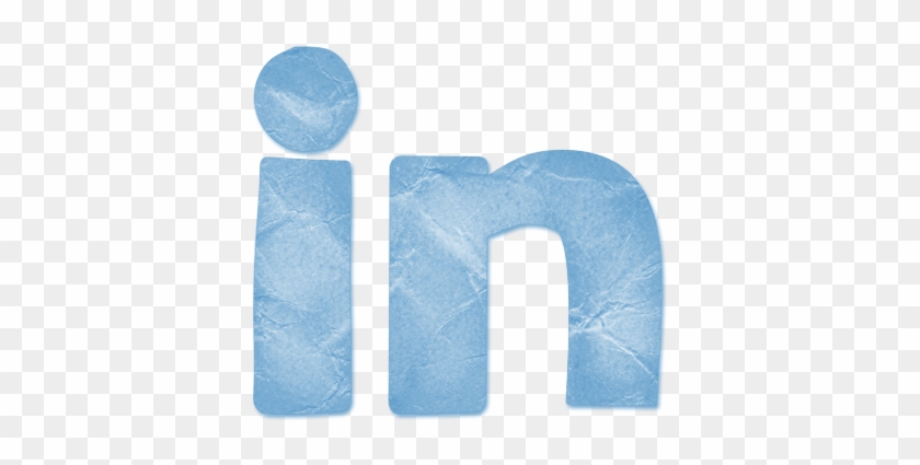 Crumpled Paper Linkedin Logo - Icon #1651977