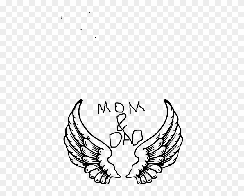 Angel Wings Png Outline #1652220