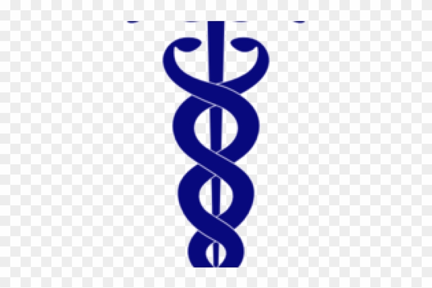 Blue Medical Cliparts - Caduceus Vector #1652227