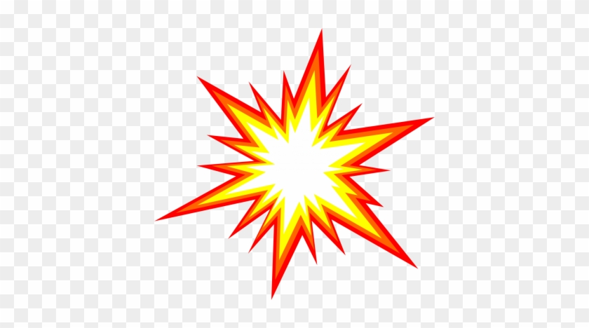 Starburst Explosion Vector - Explosion Transparent #1652342