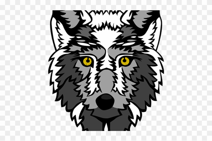 Game Of Thrones Clipart Dire Wolf - Wolf Face Coloring Pages #1652392