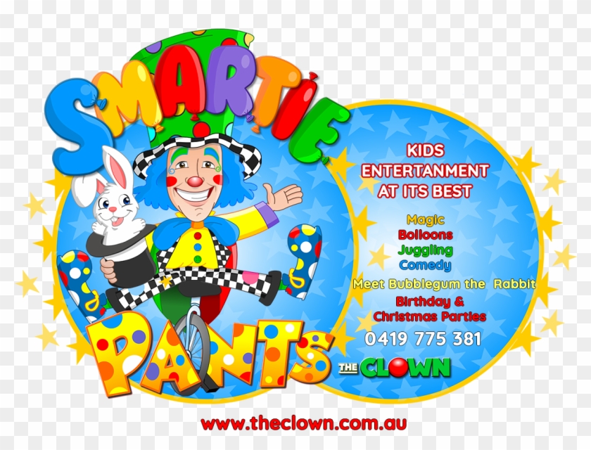 Smartie Pants The Clown - Cartoon #1652408