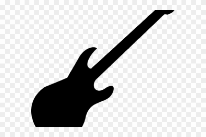Guitar Clipart Printable - Guitar Silhouette #1652554