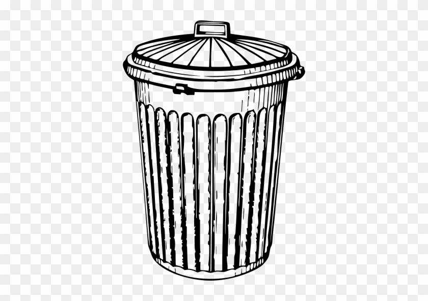 358 X 512 4 - Trash Can Clip Art #1652692