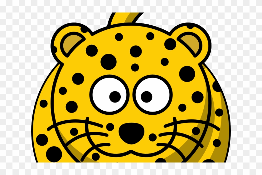 Leopard Clipart Amur Leopard - Cartoon Cheetahs Clipart #1652789