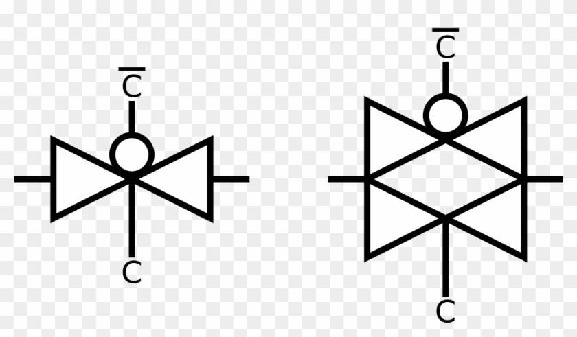 File Transmission Gate Bowtie Symbol Variants Svg Wikipedia - Transmission Gate #1652835