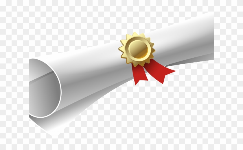 Scroll Clipart Graduation - Diploma .png #1652968
